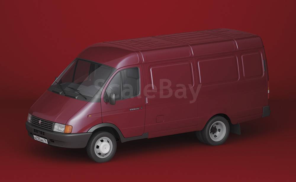 Газель 2705 3d model