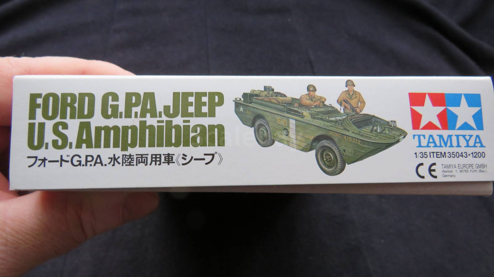 Sealed Model of Tamiya Ford G.P.A. Jeep U.s.amphibian