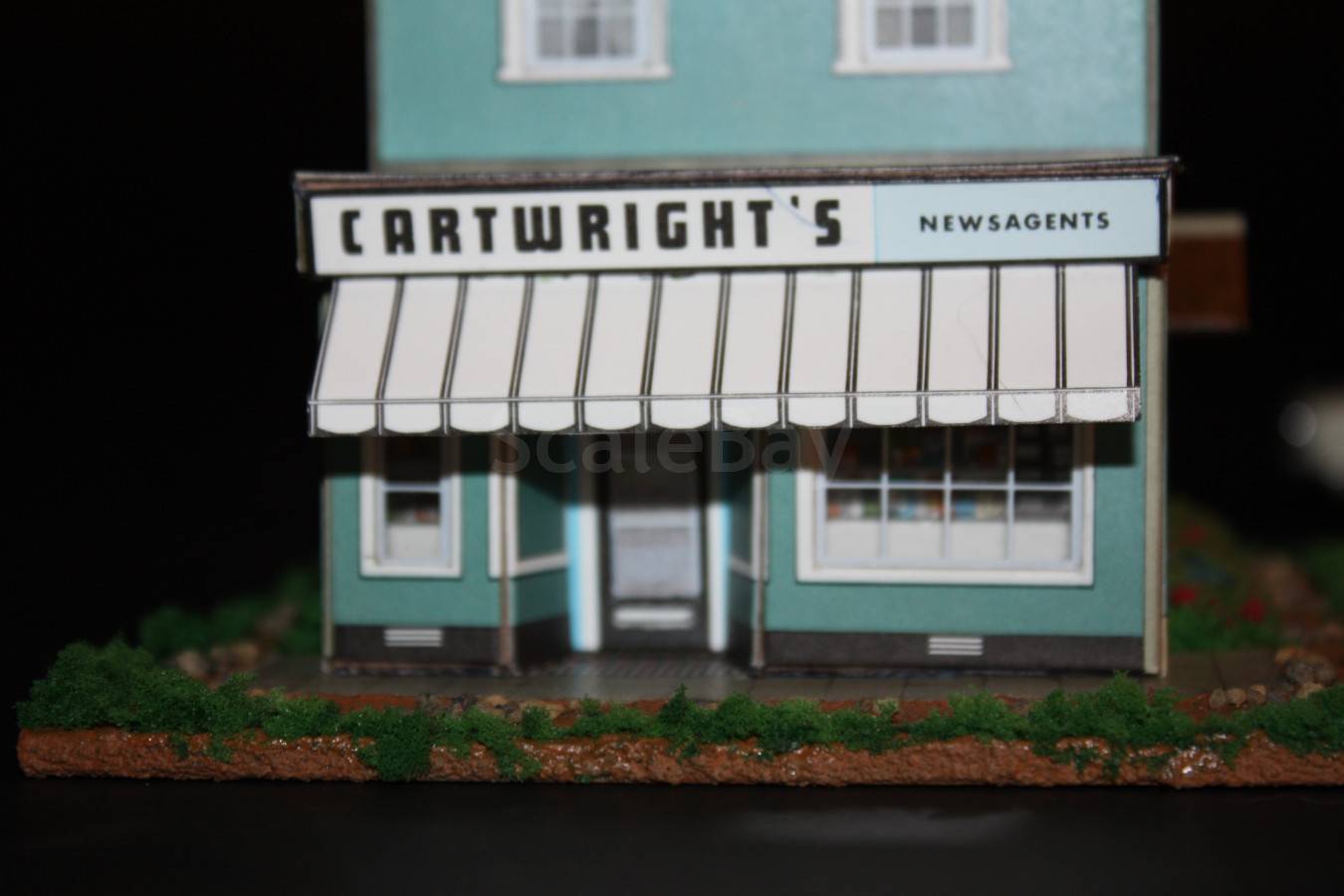 Диорама макет Дом коттедж вилла магазин строение 1/43 | Аукцион ...