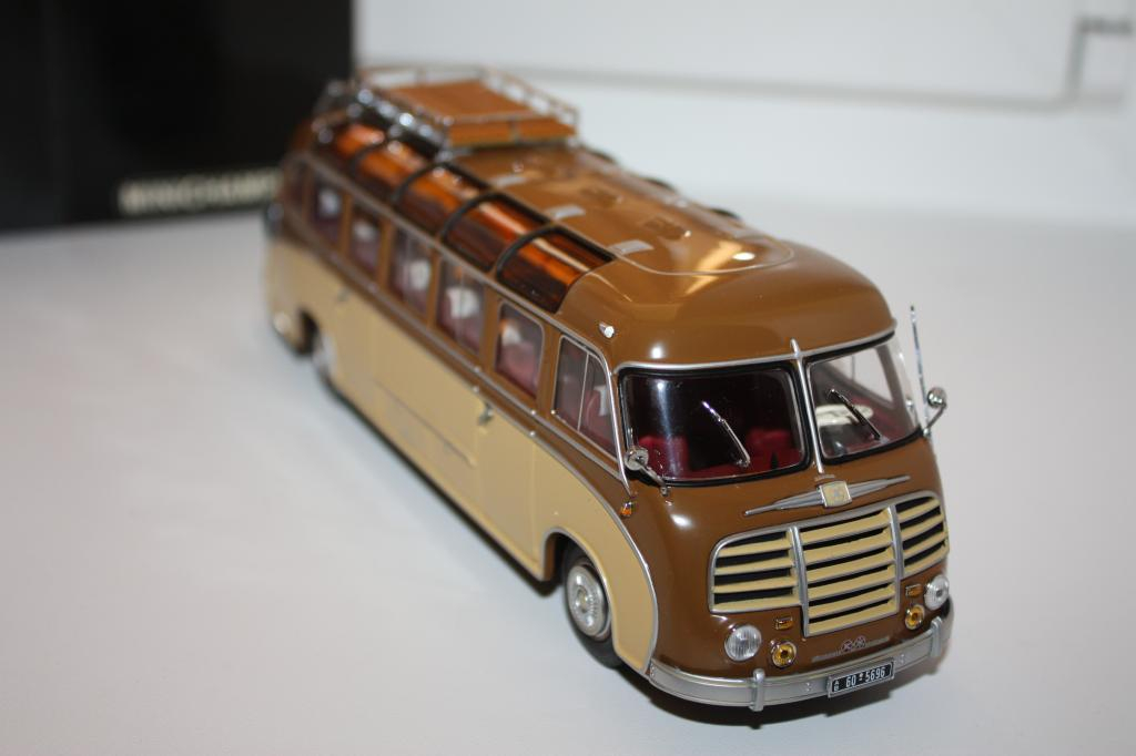 Autocar Setra S8 1951 Wahrenburg au 1/43ème Minichamps - Boutique