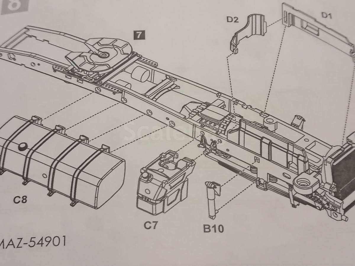 Схема камаз 54901