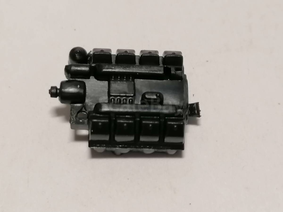 КАМАЗ-5320 1410AVD - двигатель, кпп, карданы, рычаг кпп, радиатор ...