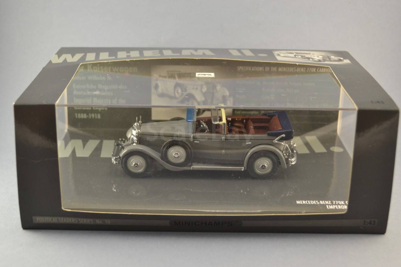 LE6732 MINICHAMPS 436036000 1/43 Voiture Mercedes 770K Kaiser Wilhelm