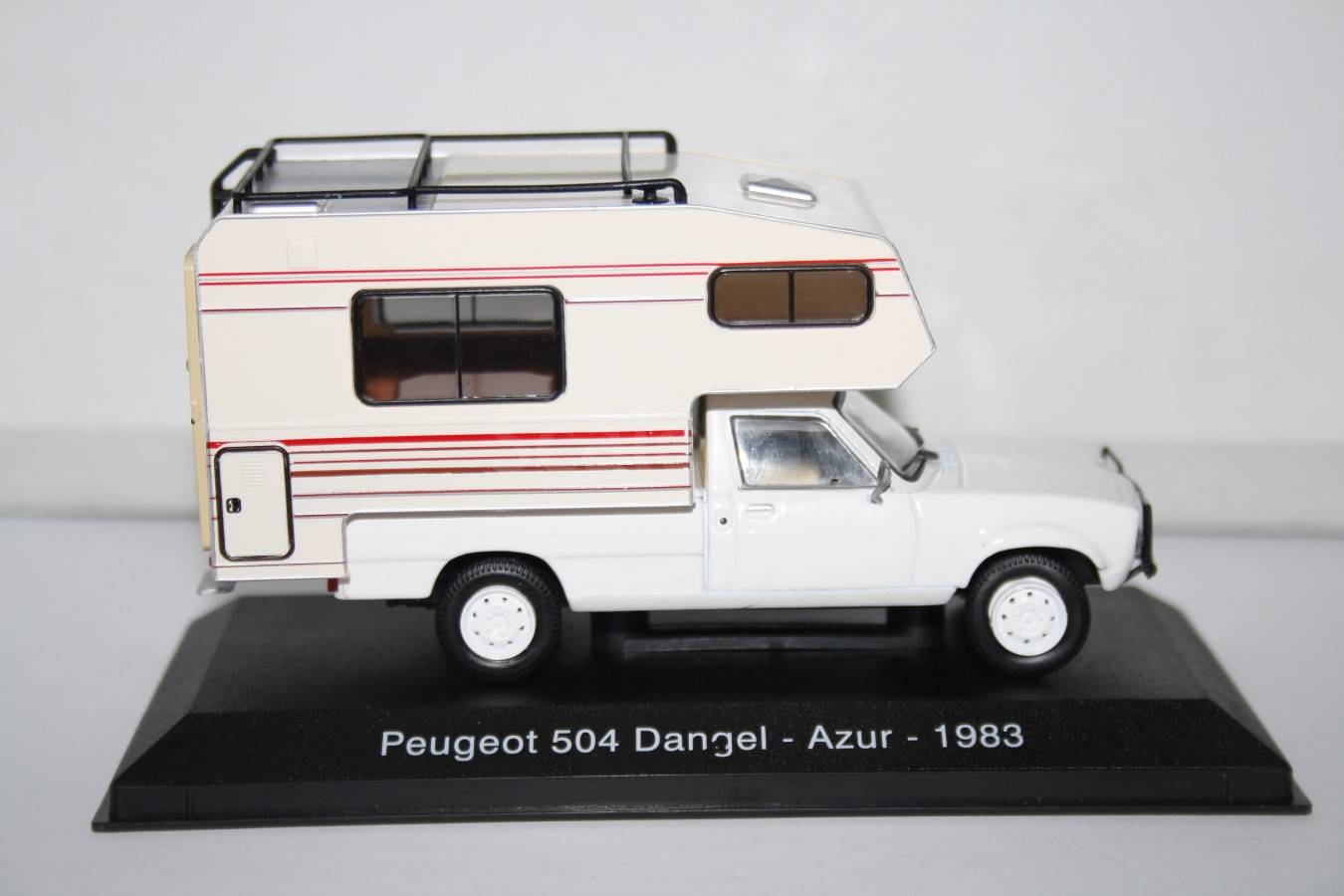Peugeot 504 Dangel – Camping-car Azur 1983 – Miniature Neuve RARE (1/43 ?)