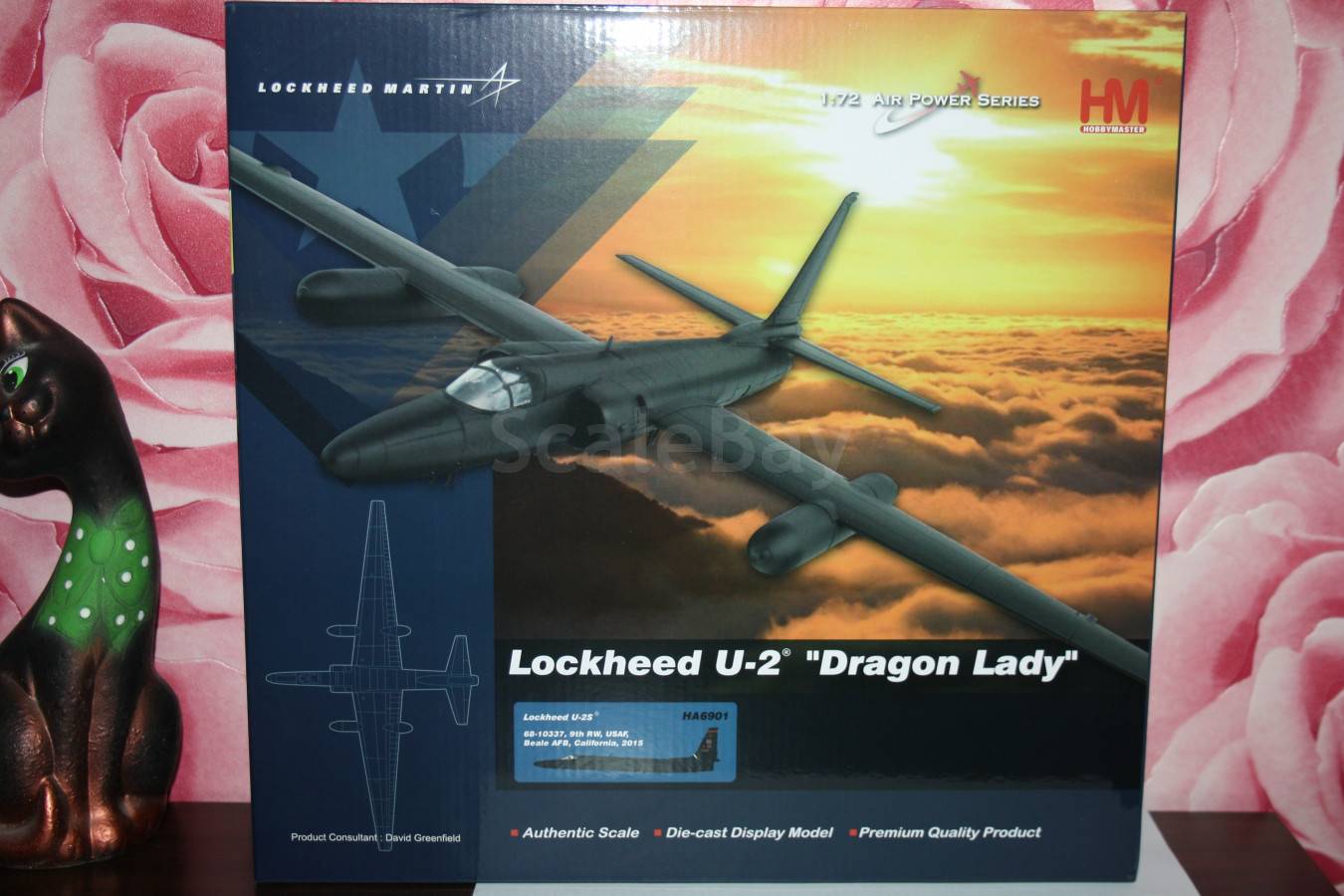 Lockheed U2S 9th RW USAF Beale AFB California 2015,Hobby Master