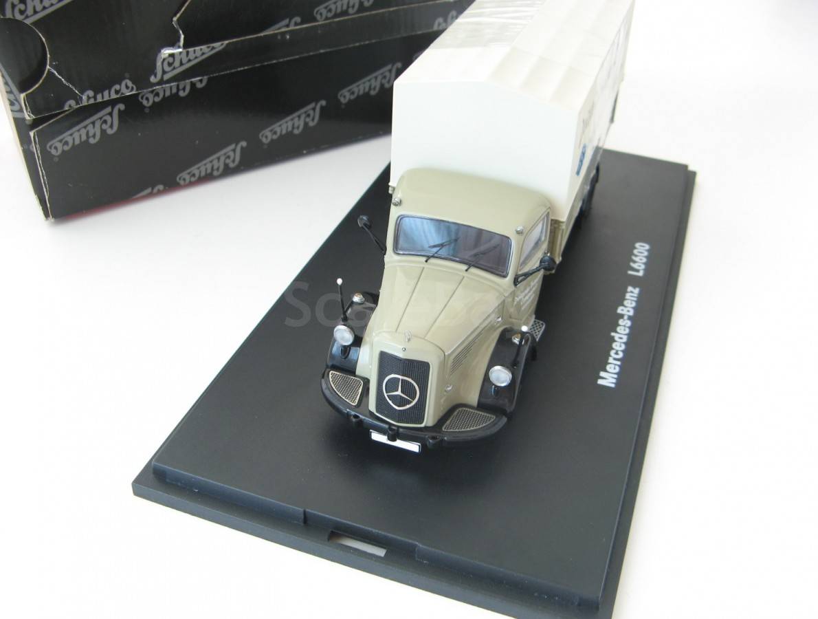 Schuco Edition Figurine Mercedes 170V Planenwagen – 1/18e En Tôle, Collectionneur