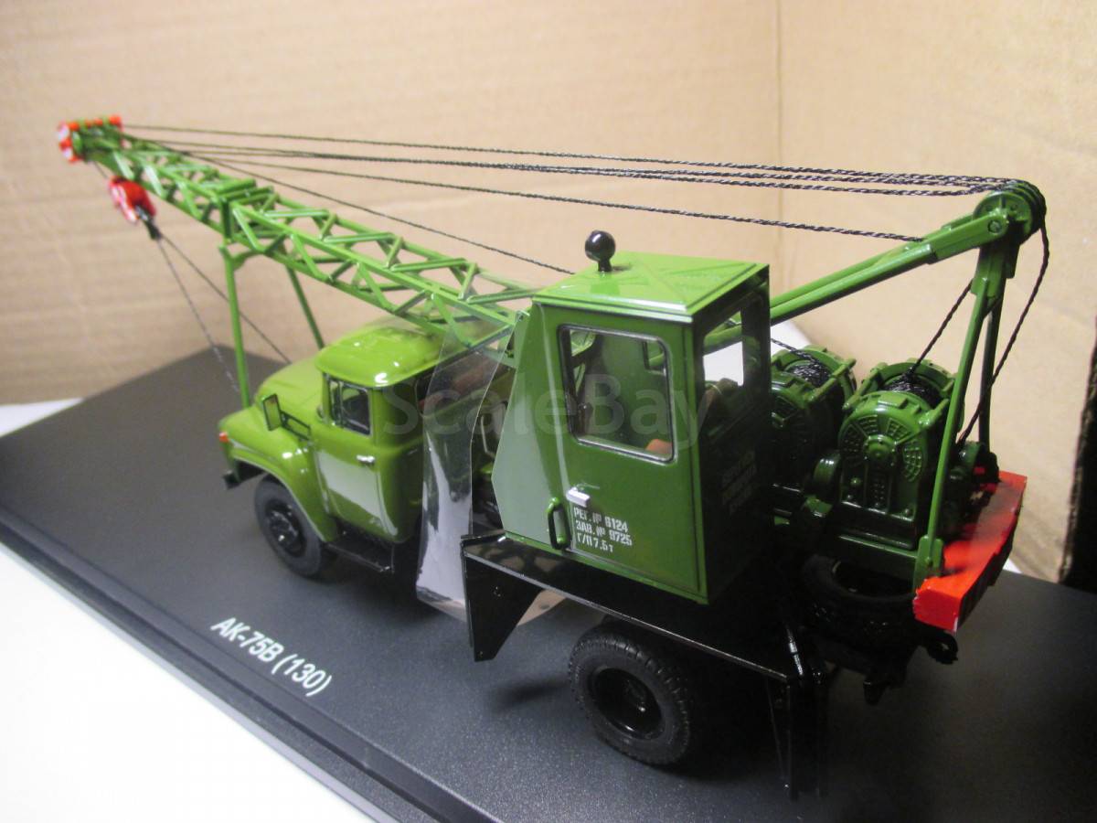 Зил 130 Кран АК 75В SSM1100 РАННЯЯ РЕШЕТКА РЕДКАЯ МОДЕЛЬ | Аукцион ...