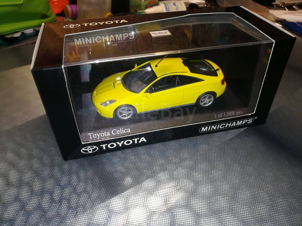 Miniature Voiture Toyota Celica 2000 échelle 1/43 - Minichamps