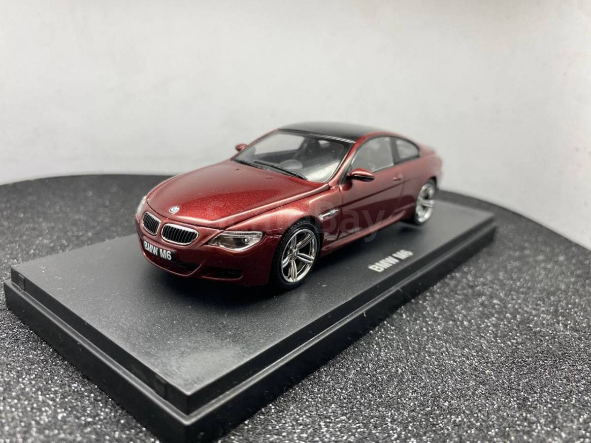 BMW М6 Е63 2005 red | Аукцион масштабных и сборных моделей