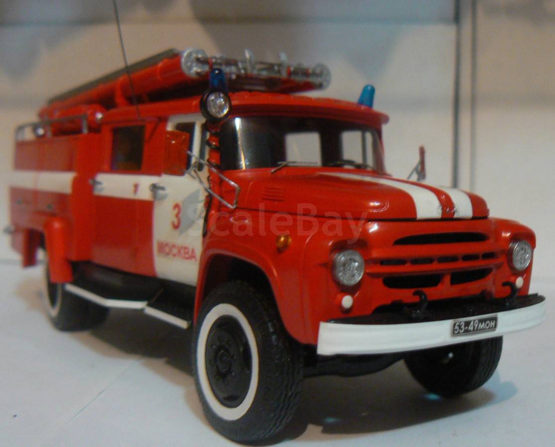 ЗИЛ - 130 АЦ-40, СарЛаб | Аукцион масштабных и сборных моделей