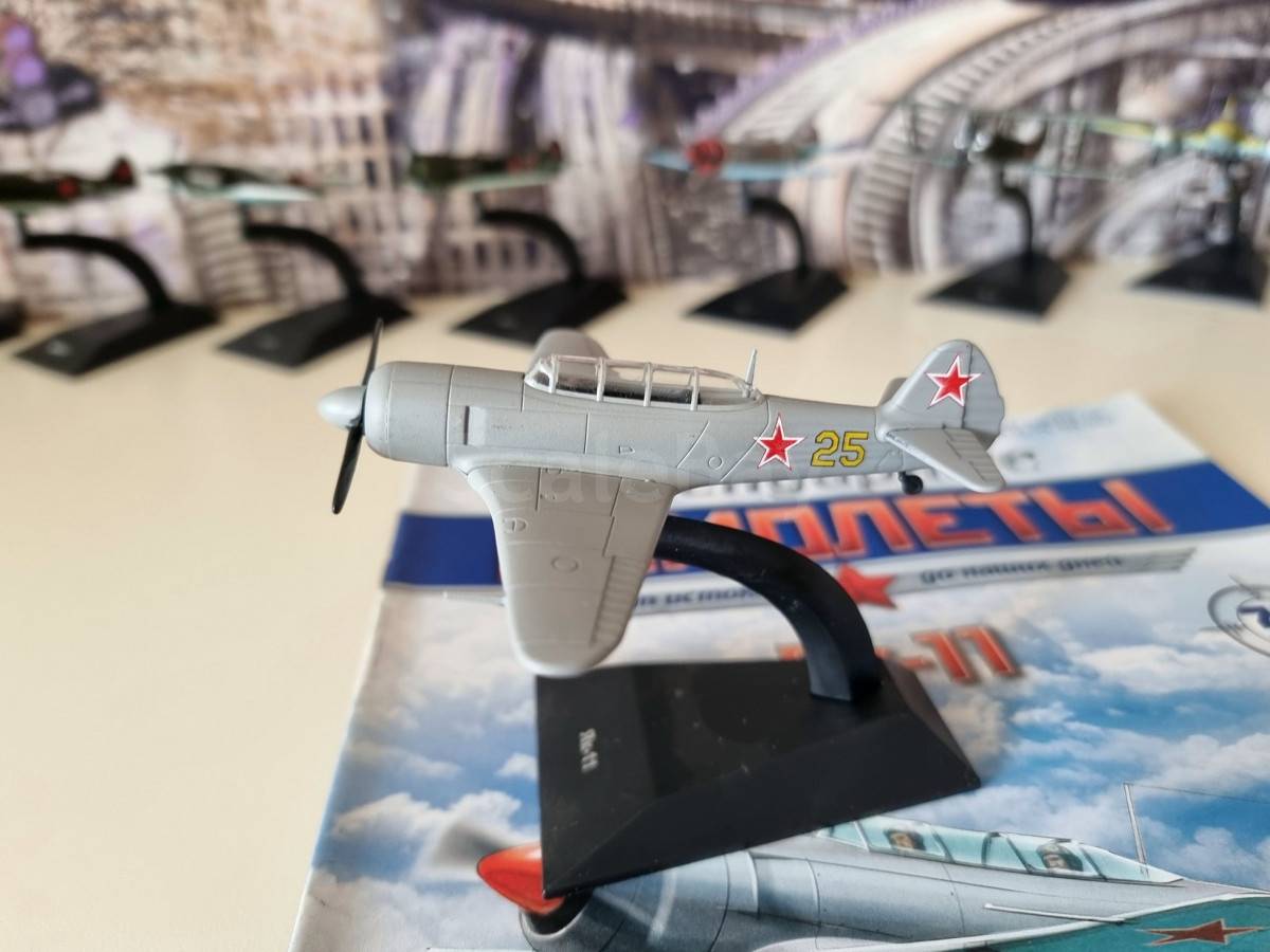Макет советского самолета