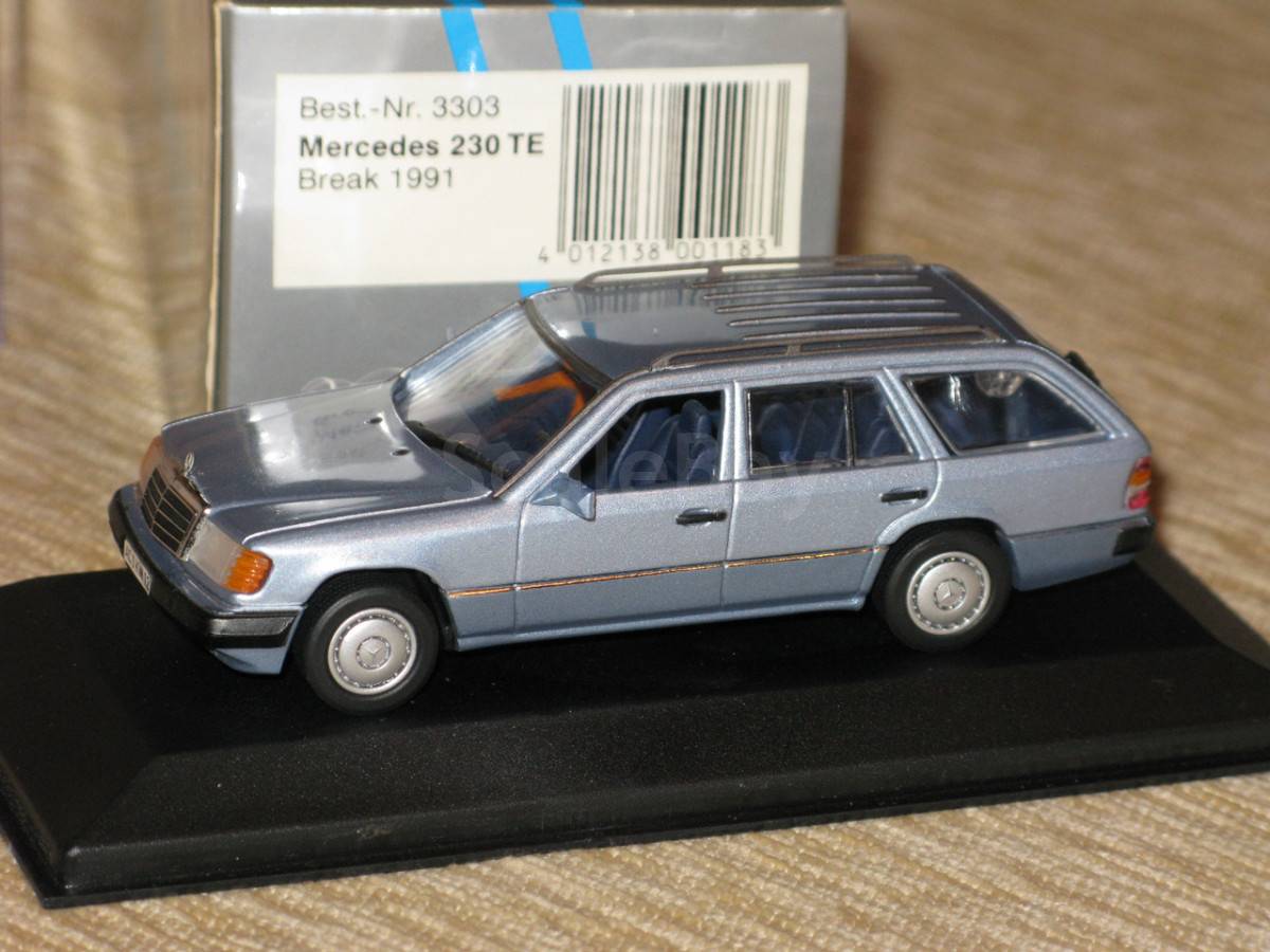MERCEDES-BENZ 320 TE W124, 1/43, T-Modell, orig. Mercedes Verp., B6 600 5704 EUR 55,00 - FR