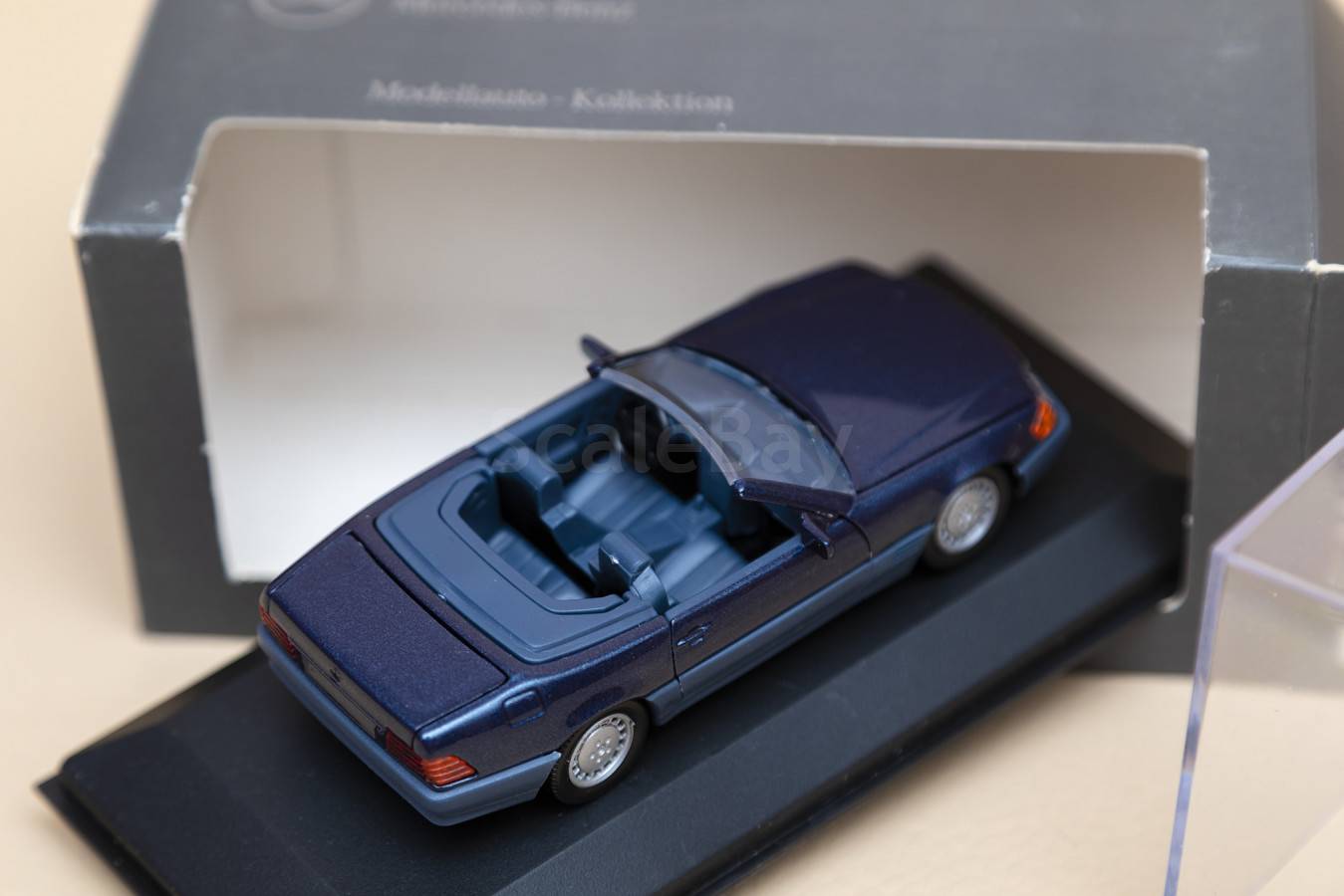 MERCEDES SL R129 Gris SCHABAK 1256 1:43