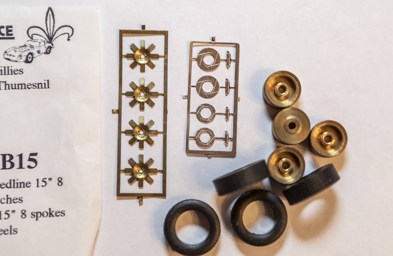 1/43 Renaissance Диски Шины Speedline 15’ 8 Spokes | Аукцион масштабных ...