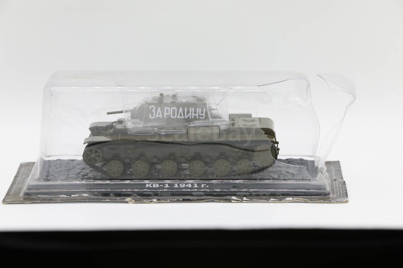 КВ-1 1941г - модель 1/43 ДеАгостини серии Танки Легенды Отечественной ...