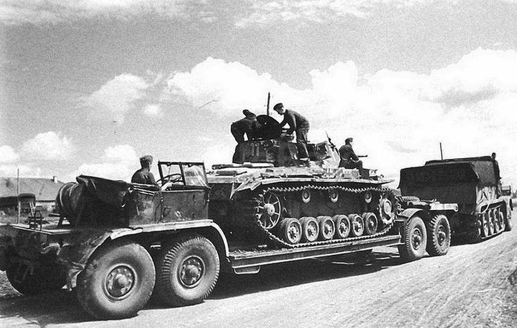 Тягач Фамо SD KFZ 9