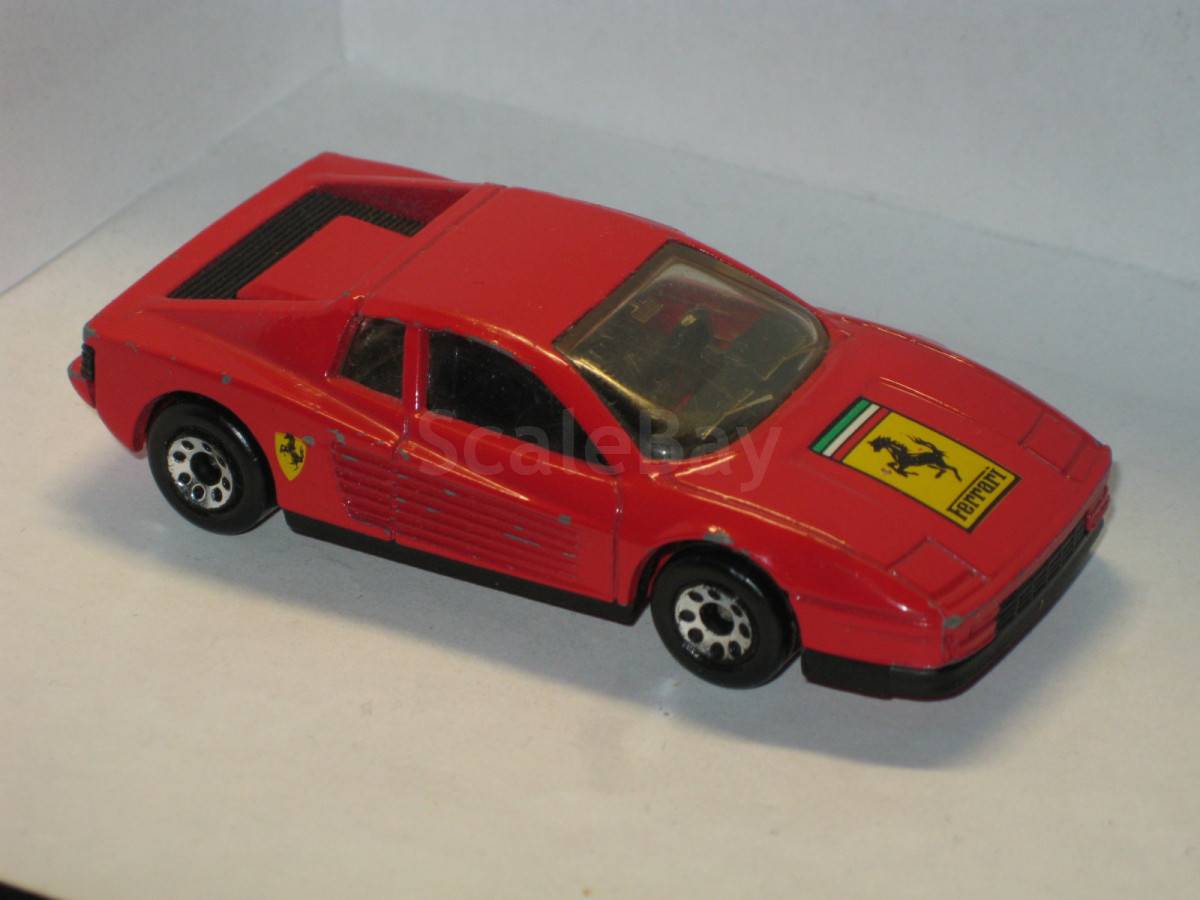 ferrari testarossa matchbox 1986